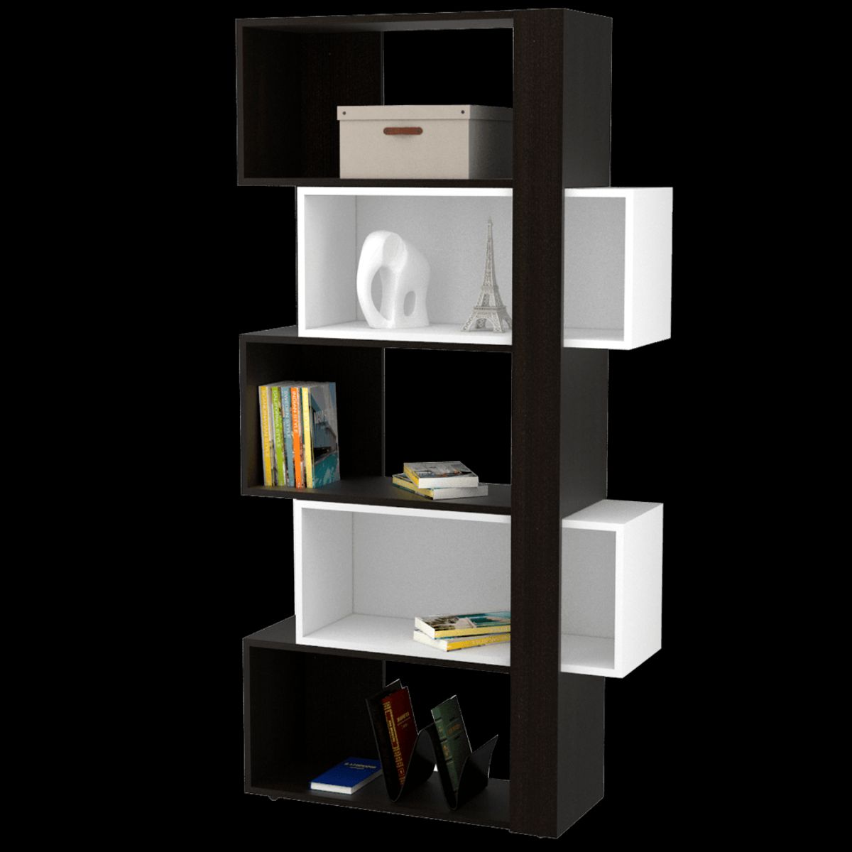 RTA DESIGN - Biblioteca Beijing Wengue y Blanco