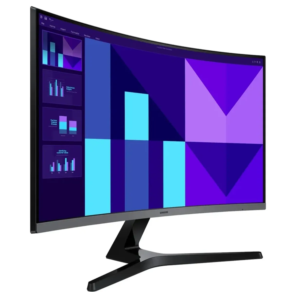 SAMSUNG - Monitor Samsung Curvo 27 S39 ESSENTIAL D390 Full Hd 100 Hz