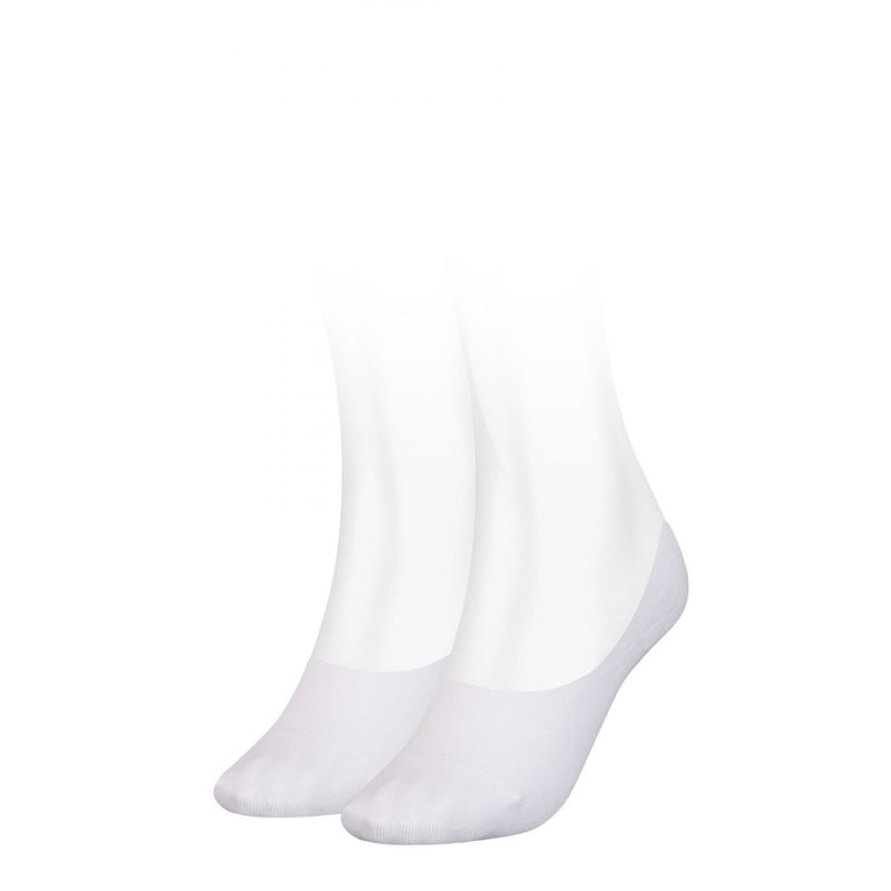 TOMMY HILFIGER - Pack blanco de 2 medias tobilleros Tommy Hilfiger