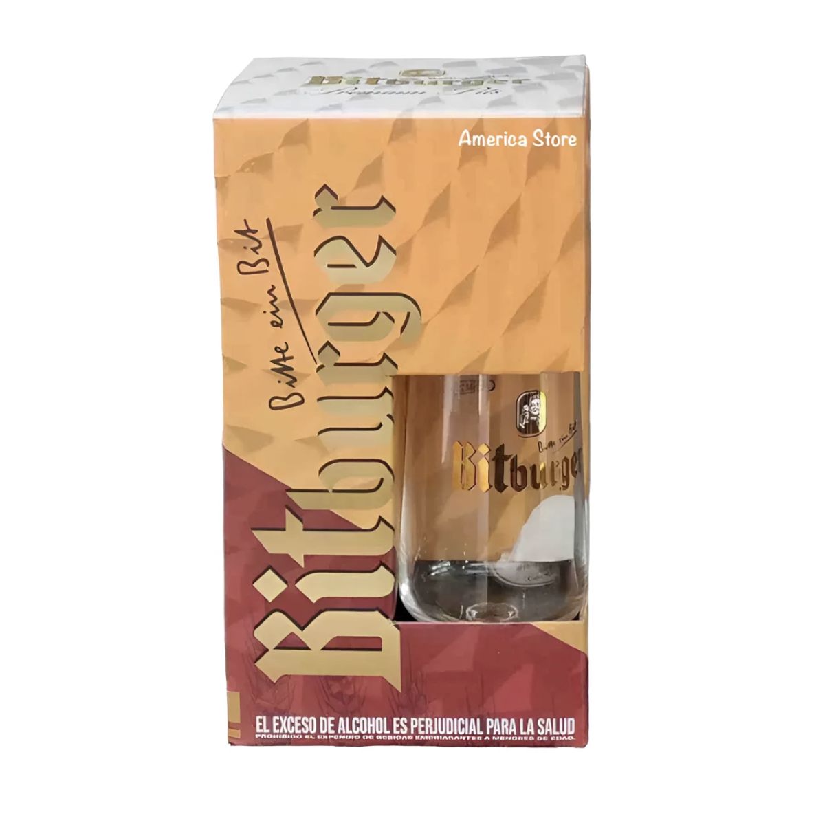 BITBURGER - Estuche Pack De Cerveza Alemana Bitburger