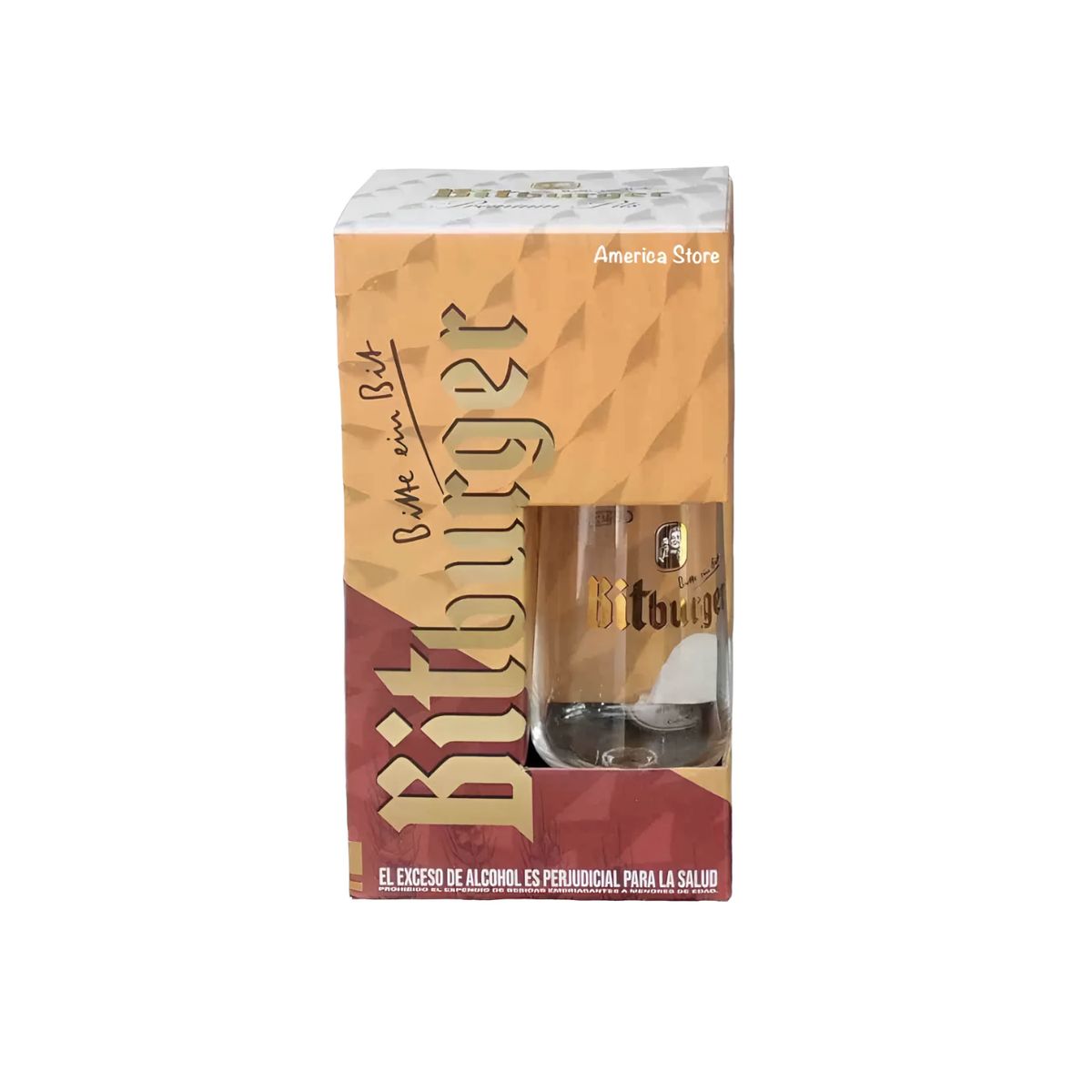 BITBURGER - Estuche Pack De Cerveza Alemana Bitburger