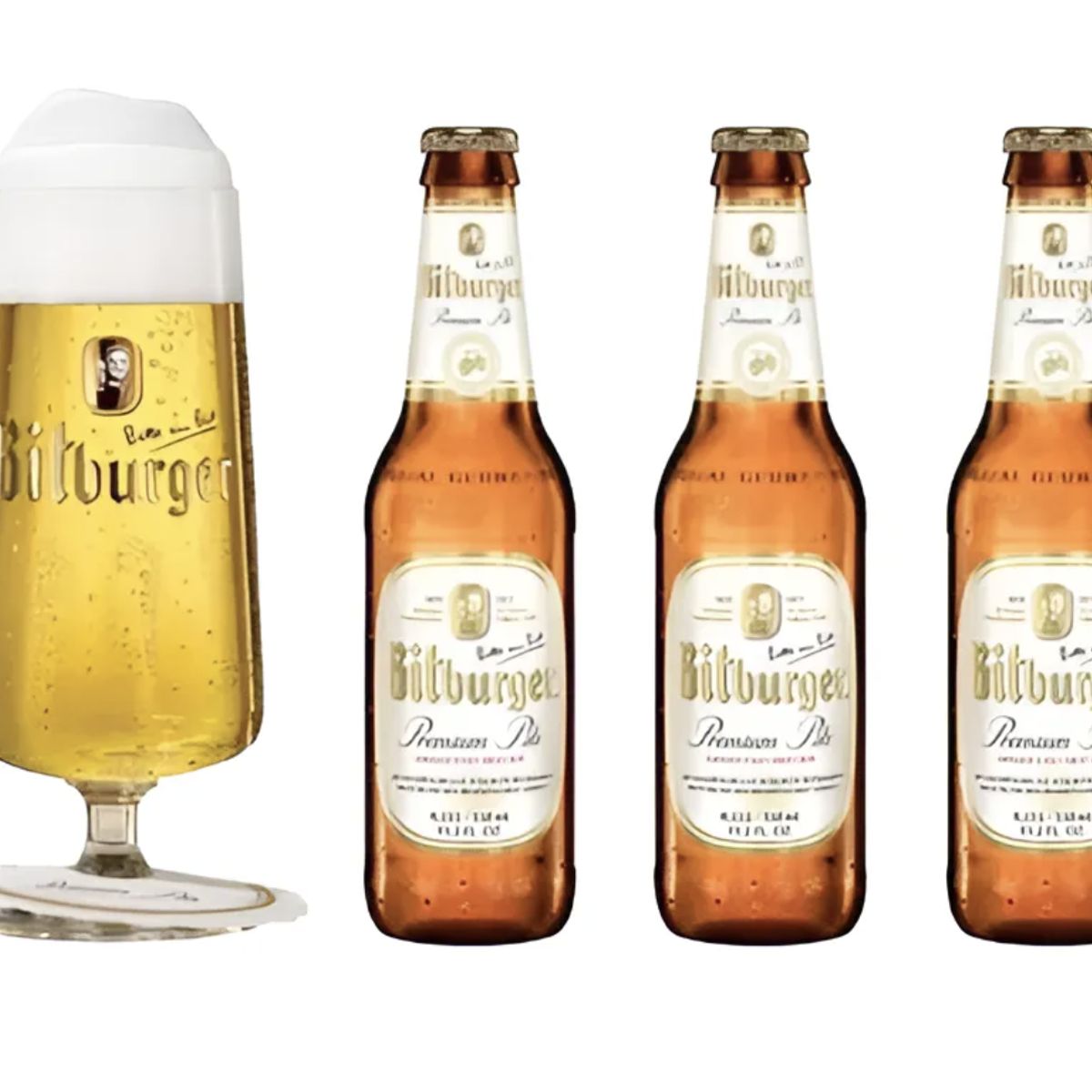 BITBURGER - Estuche Pack De Cerveza Alemana Bitburger