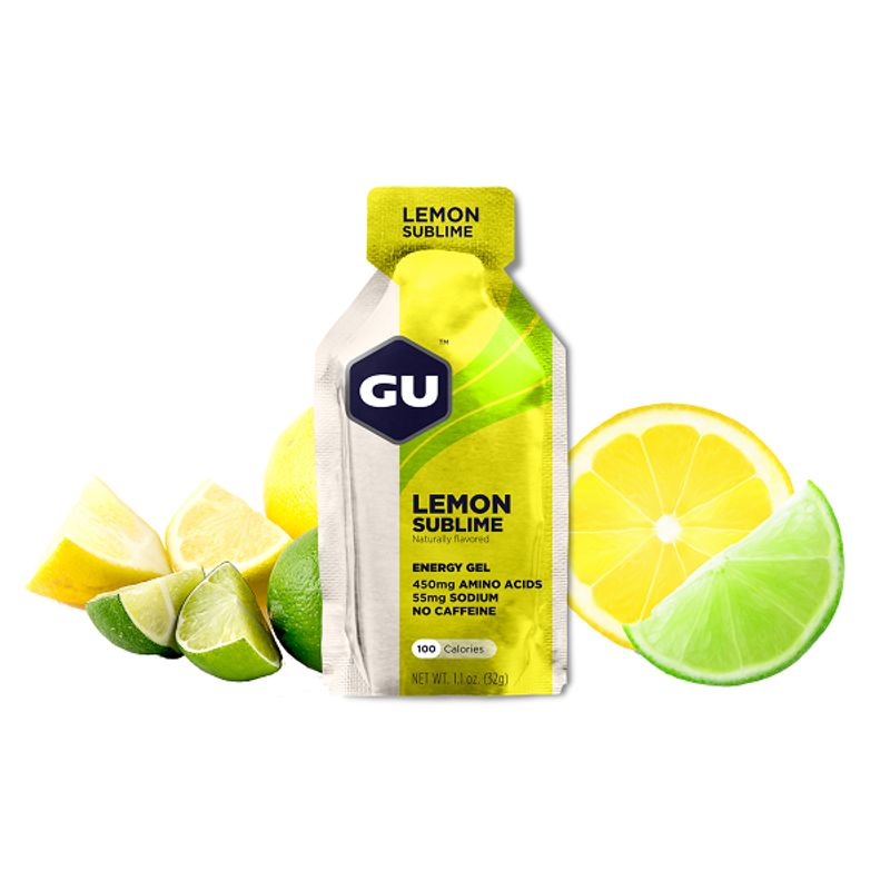 GU - Gel energizante x 24 unidades Limón sin cafeína
