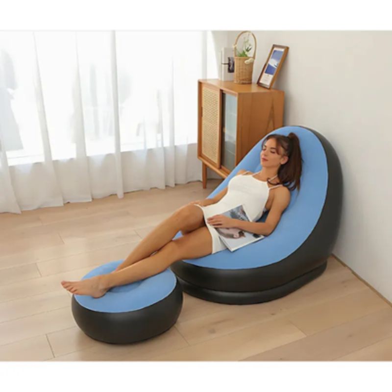 GENERICO - Silla Inflable Con Posapies
