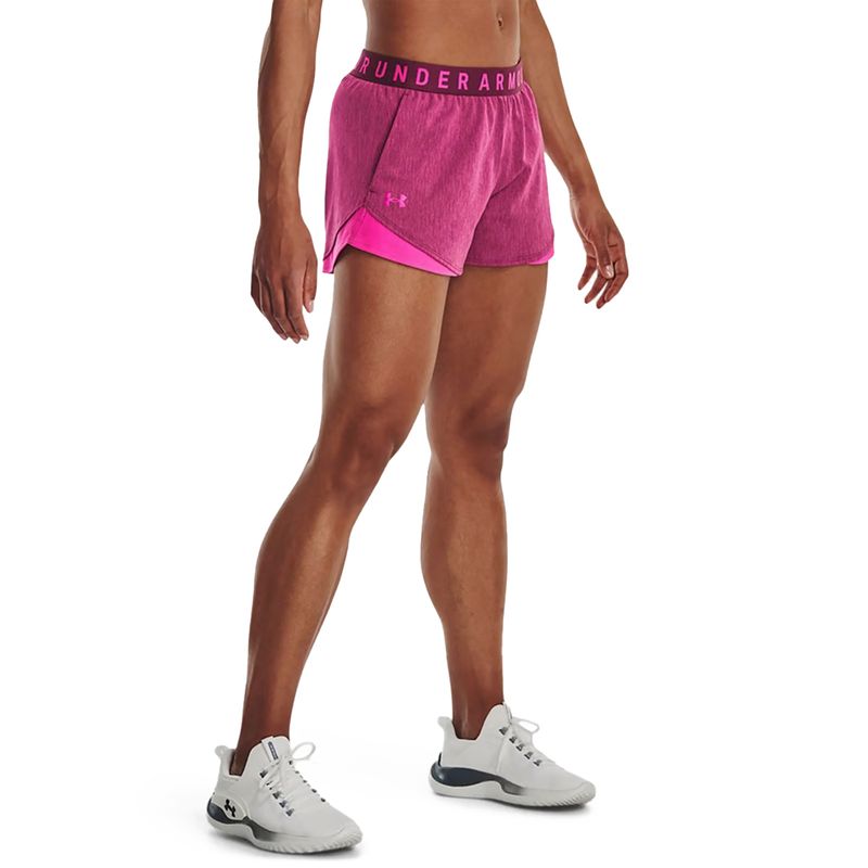 UNDER ARMOUR - UNDER ARMOUR SHORT PLAY UP TWIST 30 RUNNING UNISEX ROJO