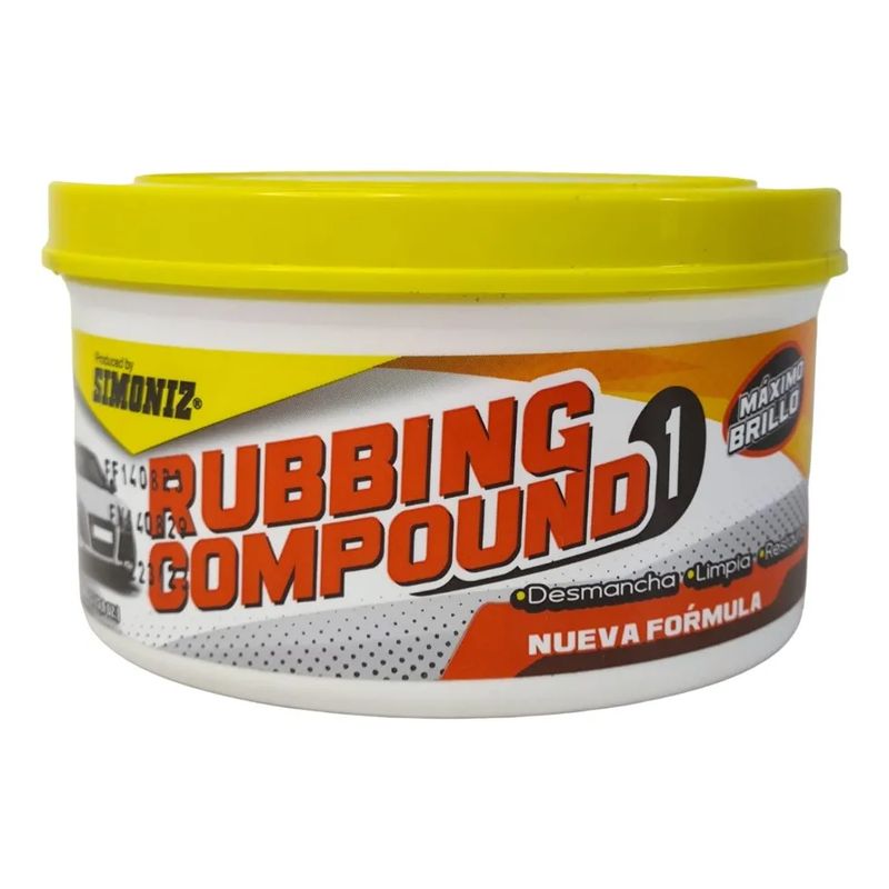 GENERICO - Crema Pulidora Rubbing Simoniz 395 Gr Para Autos Y Moto