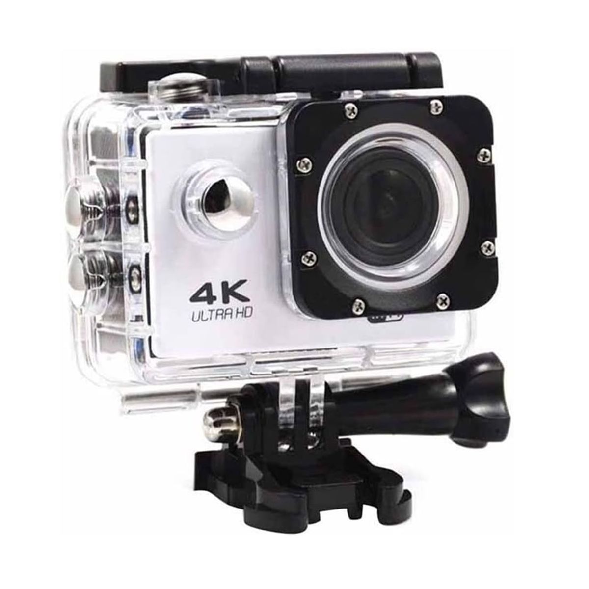 GENERAL - Camara Deportiva Wifi 4k Ultra HD Resistente Al Agua Blanco