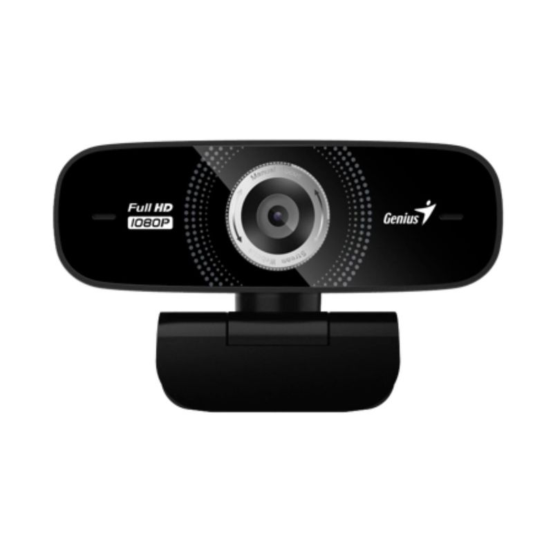 GENIUS - Cámara Web Genius Facecam 2000X2 Full HD 1080P Negra