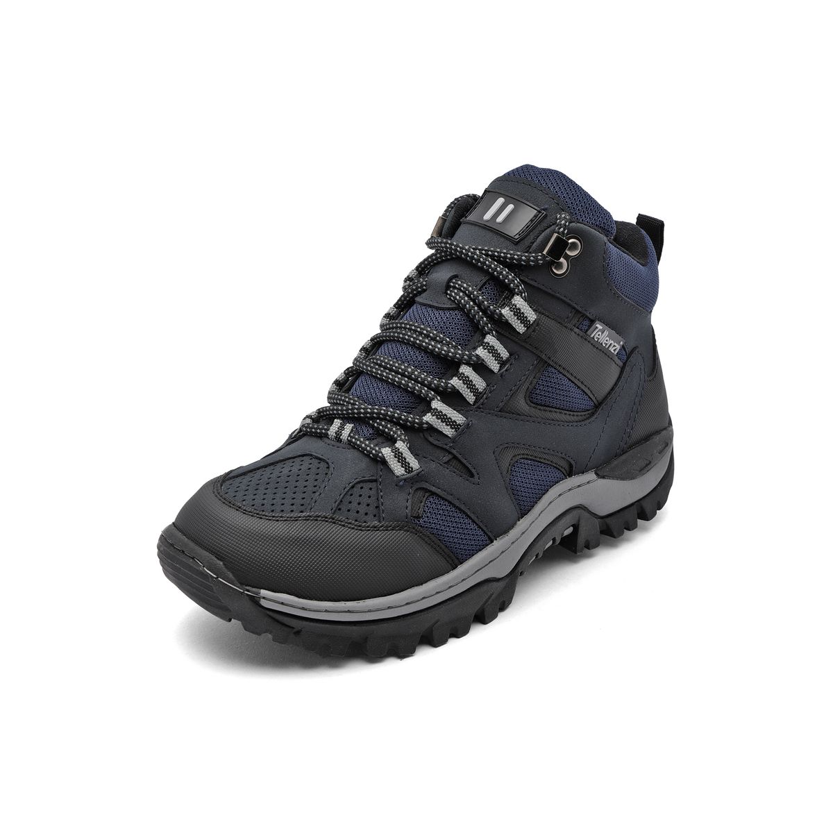 TELLENZI - Bota Outdoor Hombre Negro-Azul tellenzi 9-101