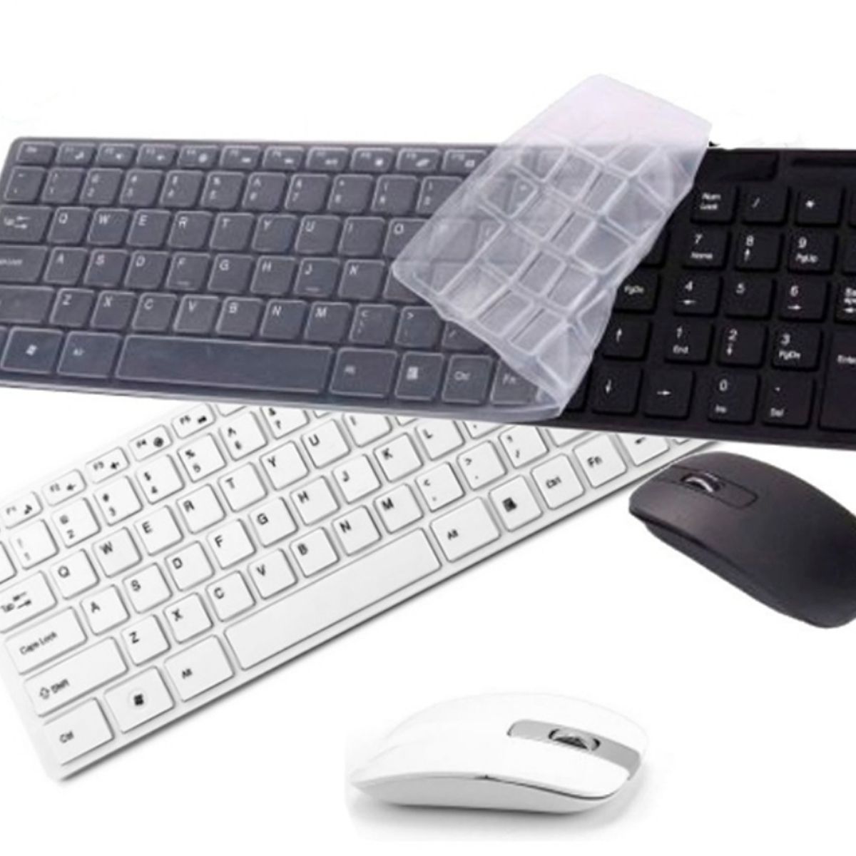 GENERICO - Combo Teclado y Mouse Inalámbrico K-06