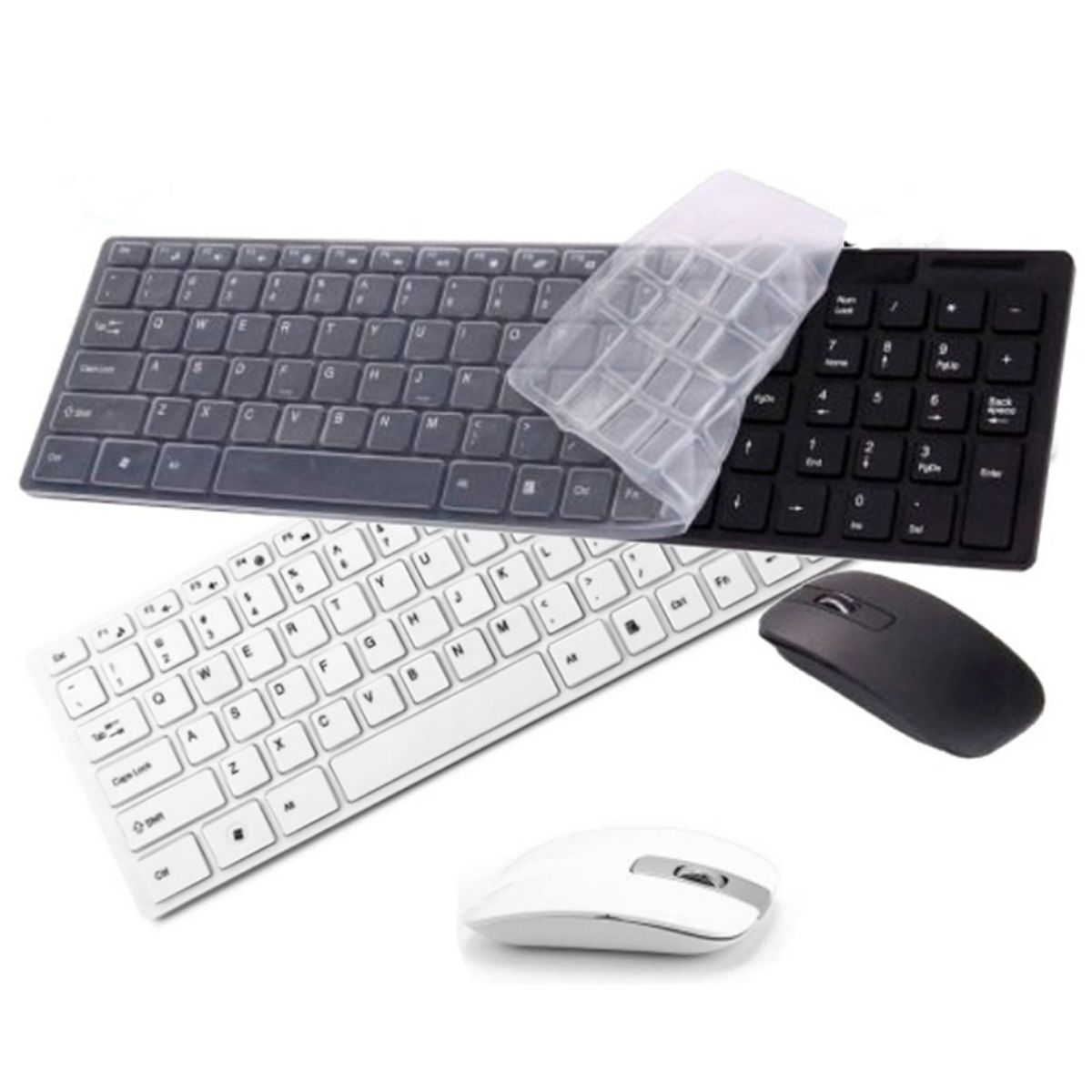 GENERICO - Combo Teclado y Mouse Inalámbrico K-06