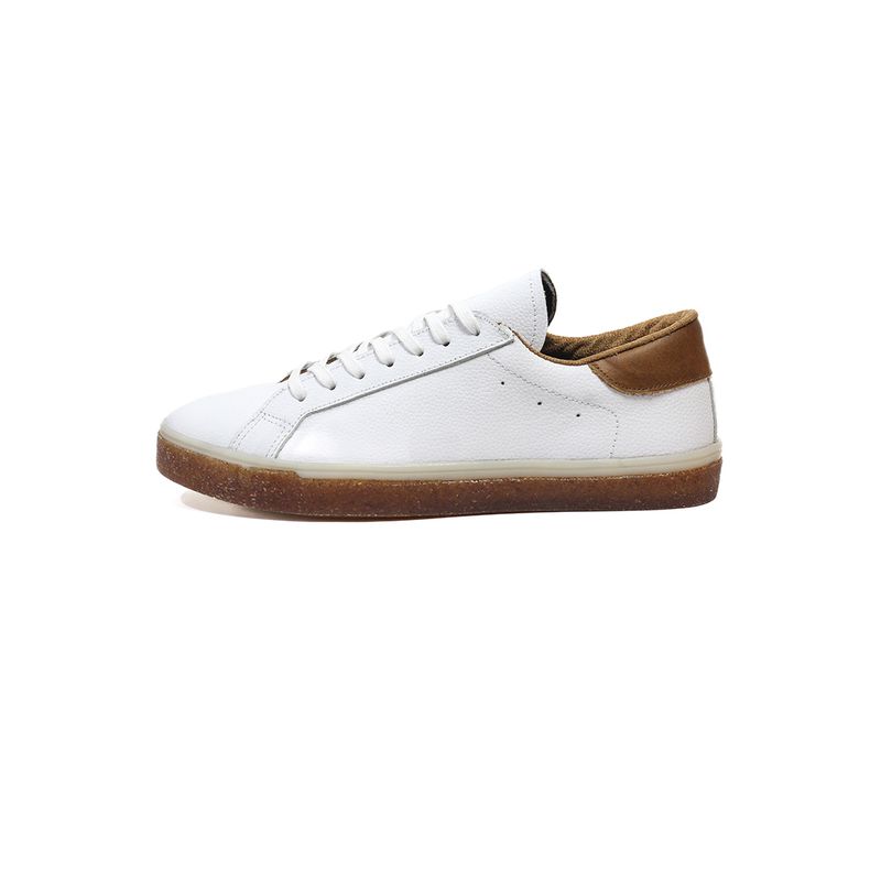 MOOPY - TENIS CUERO BLANCO  MOOPY MP-7071