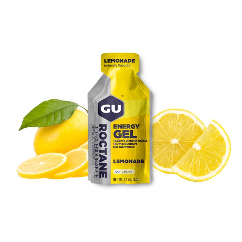 GU - Gel Roctane Limonada sin cafeína Marca GU caja x 24 unidades