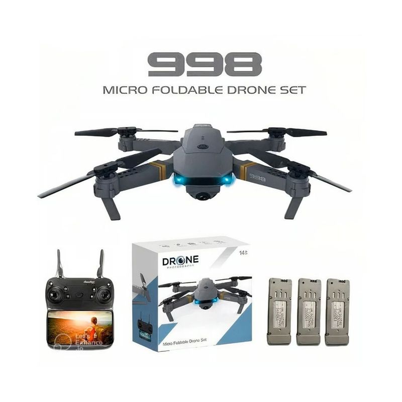 GENERICO - Drone Plegable 998A HD