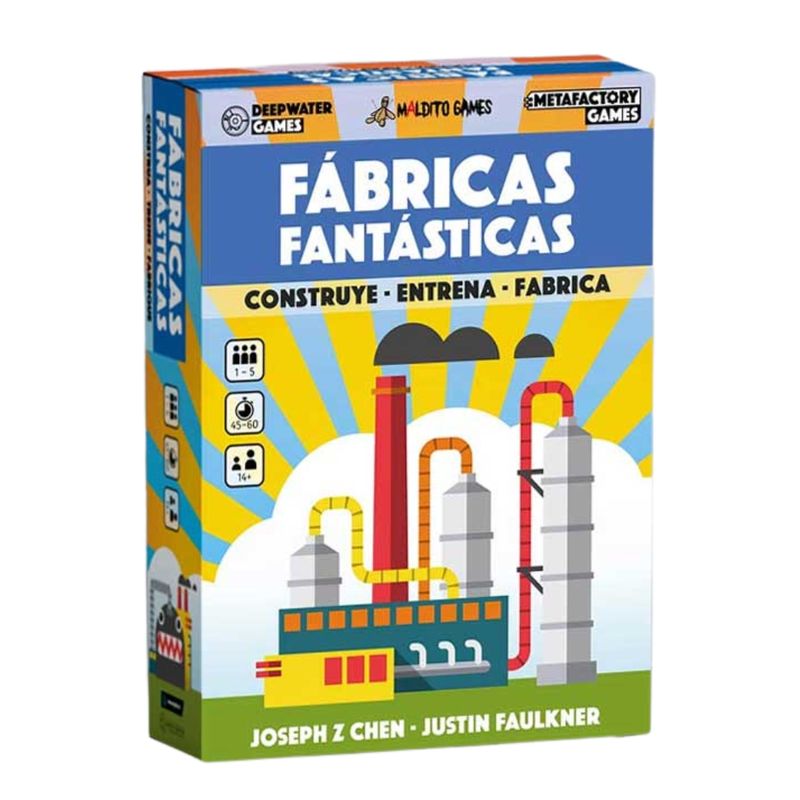 MALDITO GAMES - Juego De Mesa Fábricas Fantásticas