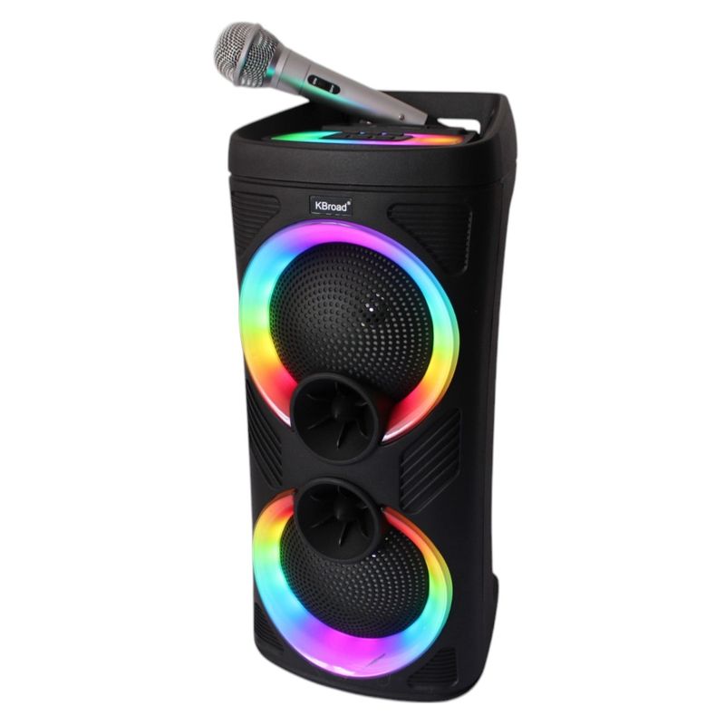 GENERICO - Parlante Con Usb Radio Y Efectos Luminosos