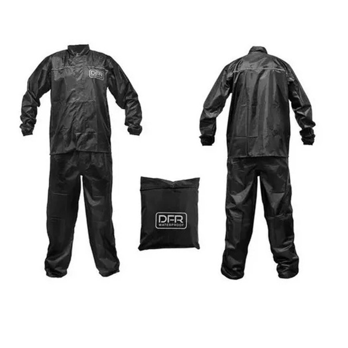 DR1 - Impermeable Tipo Sudadera 2 Piezas Hombre/mujer Talla L