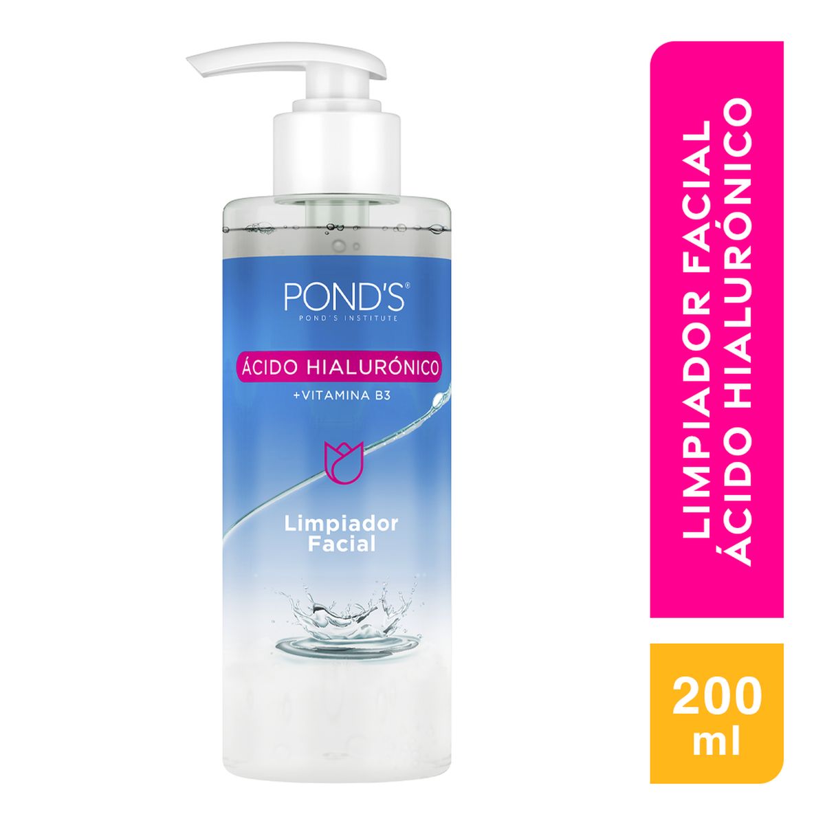 PONDS - Limpiador Facial Ponds Gel Ácido Hialurónico