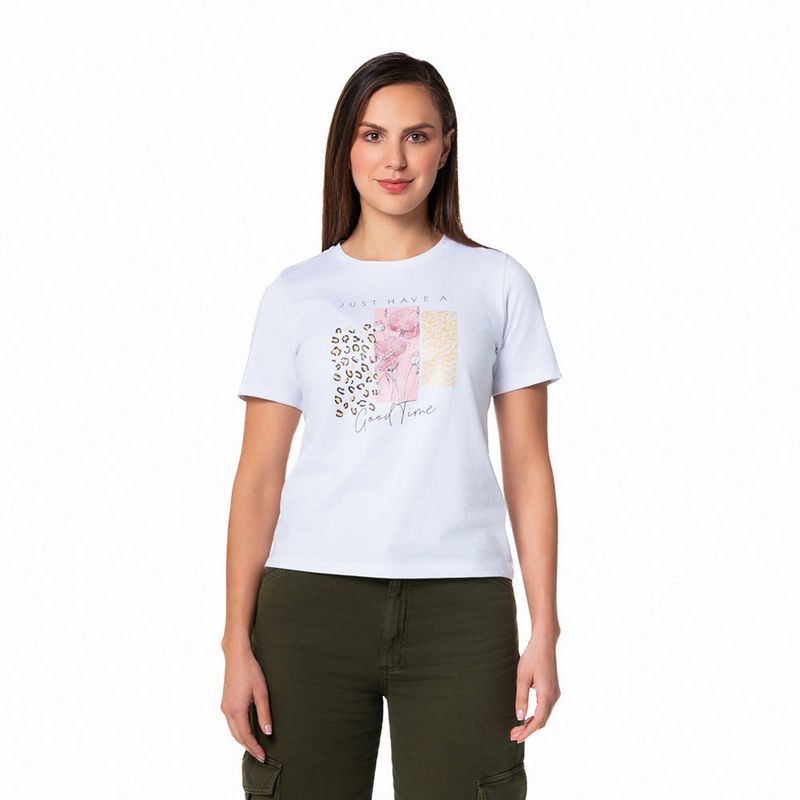 LEC LEE - Camiseta para Mujer BlancoXL