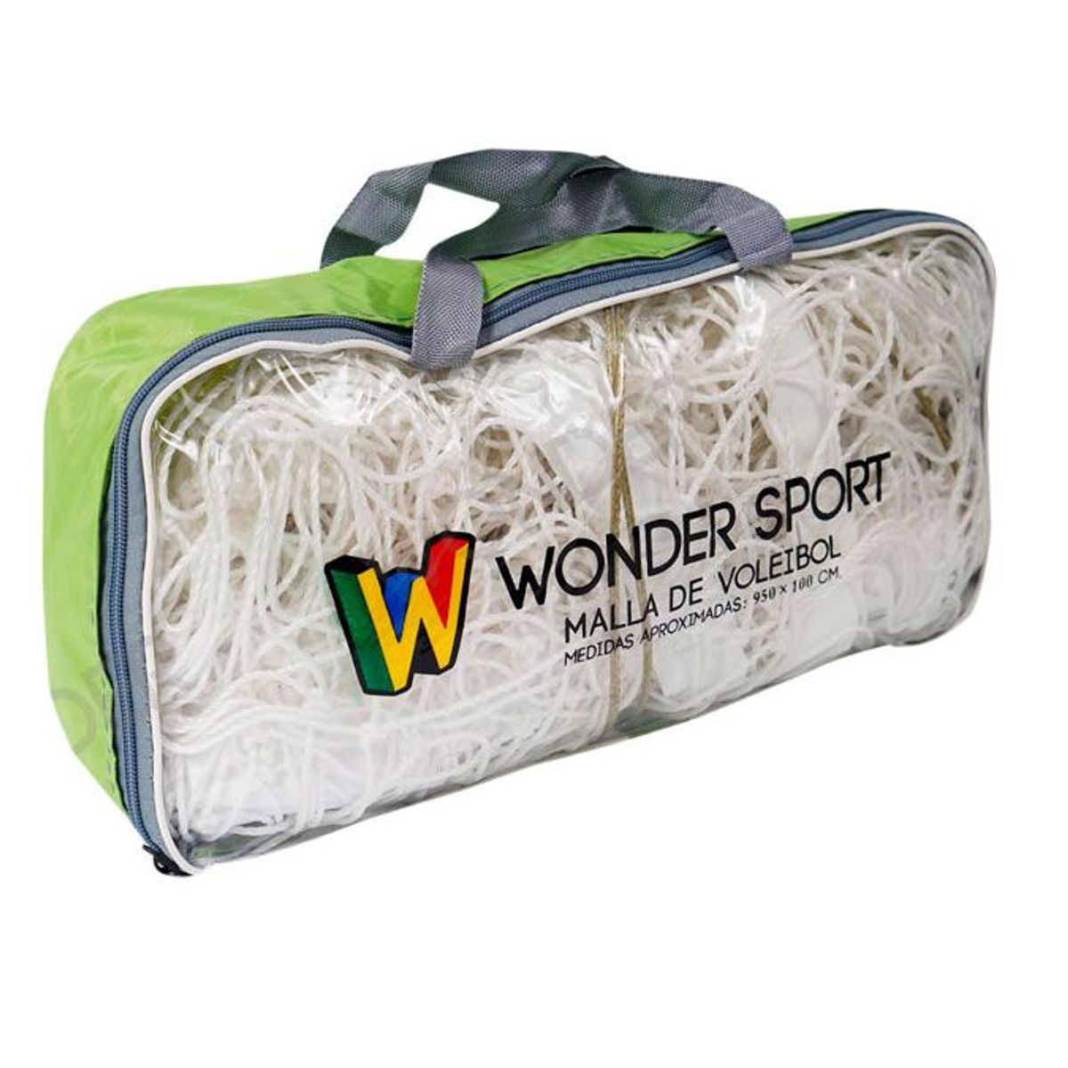 GENERICO - Malla Voleibol Nylon Red Entrenamiento Balonmano Portátil.