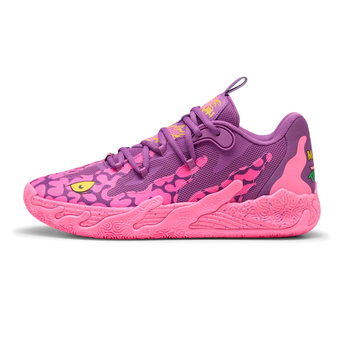 PUMA - Tenis Puma Multicolor Unisex Hoopd x Tortugas Ninja MB03 Lo Krang