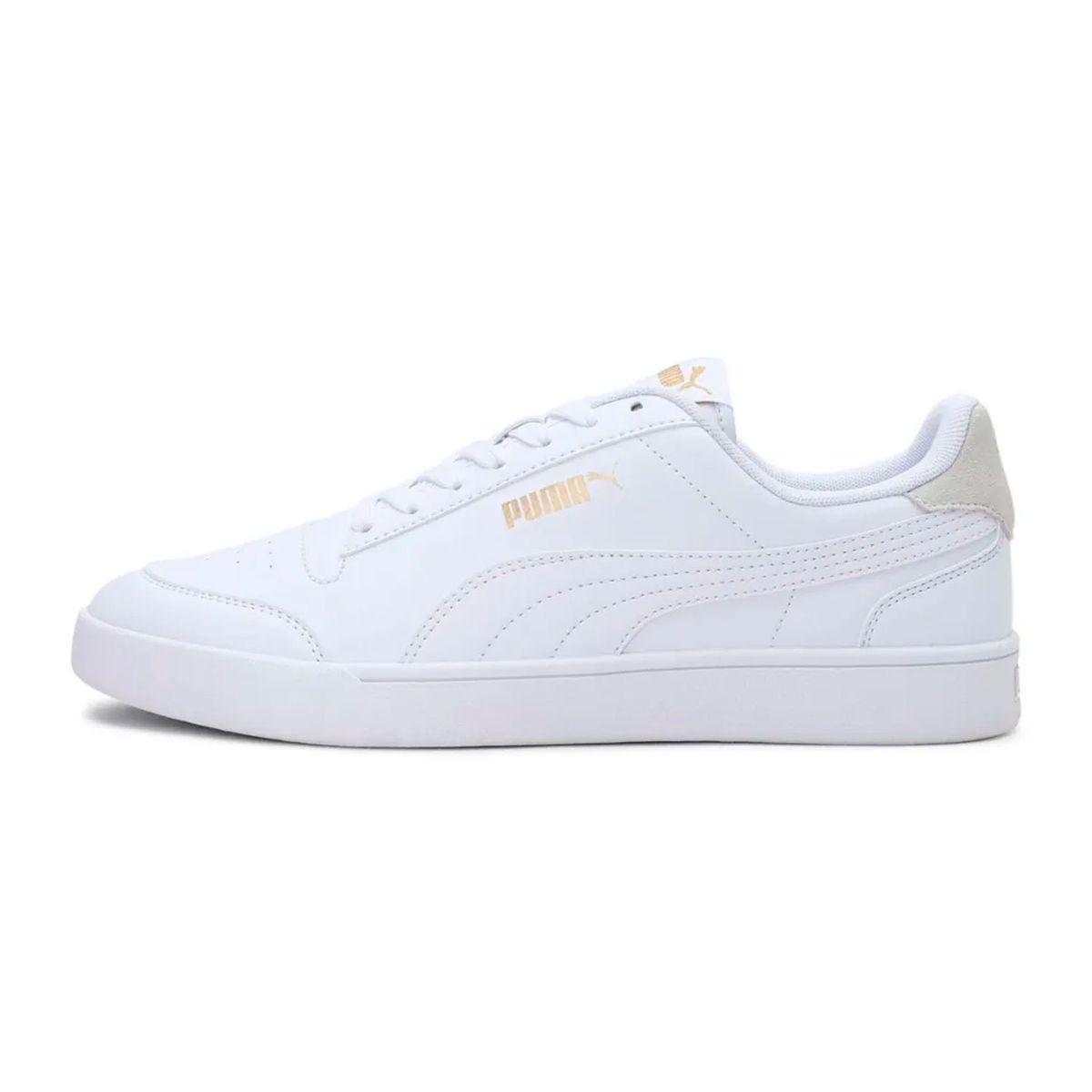 PUMA - Tenis Puma Blanco Hombre Shuffle