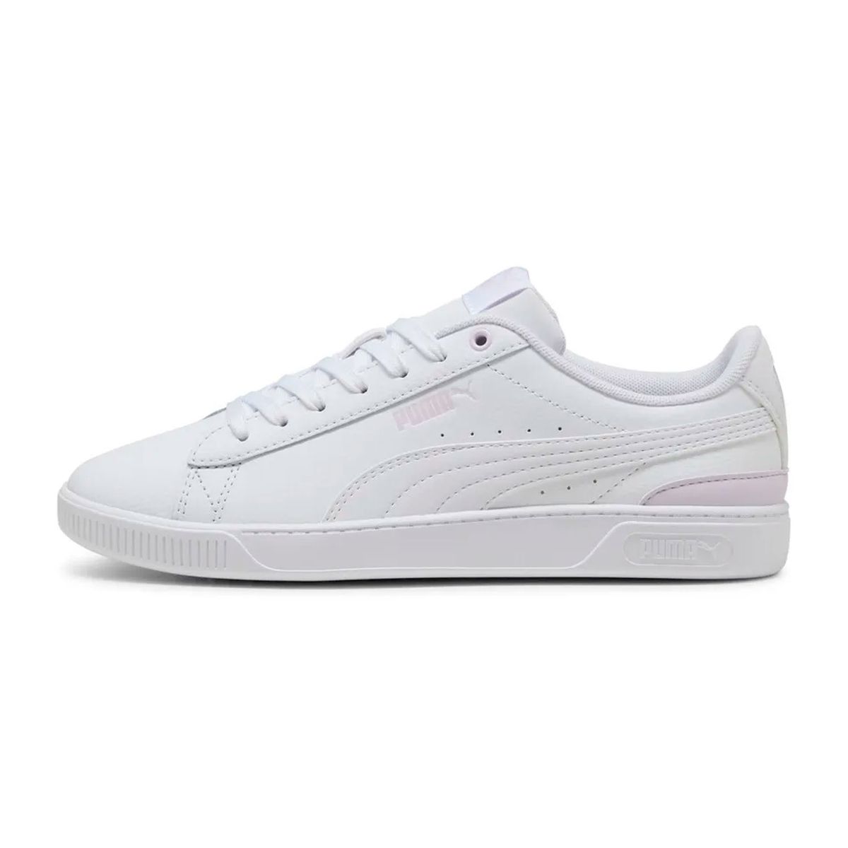 PUMA - Tenis Puma Blanco  Mujer Vikky V3 LTHR
