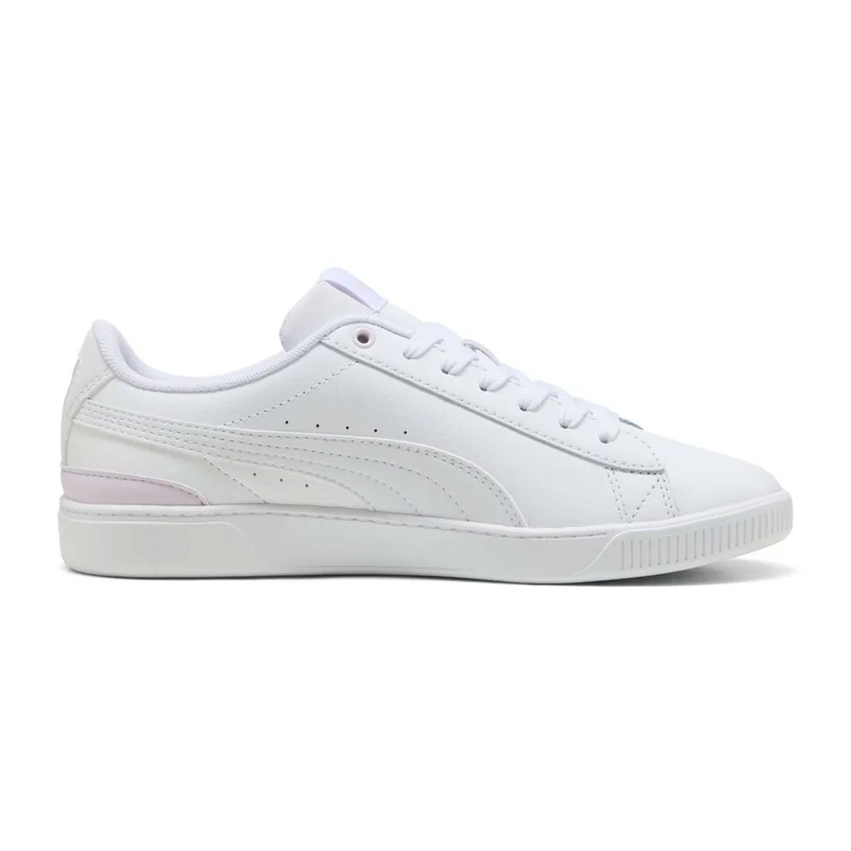 PUMA - Tenis Puma Blanco  Mujer Vikky V3 LTHR
