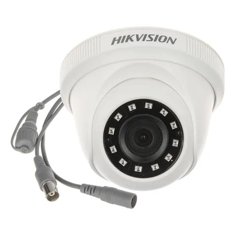HIKVISION - DS-2CE56D0T-IRPF-Camara Domo 2mp A 1080p Lente 28mm Ir20m