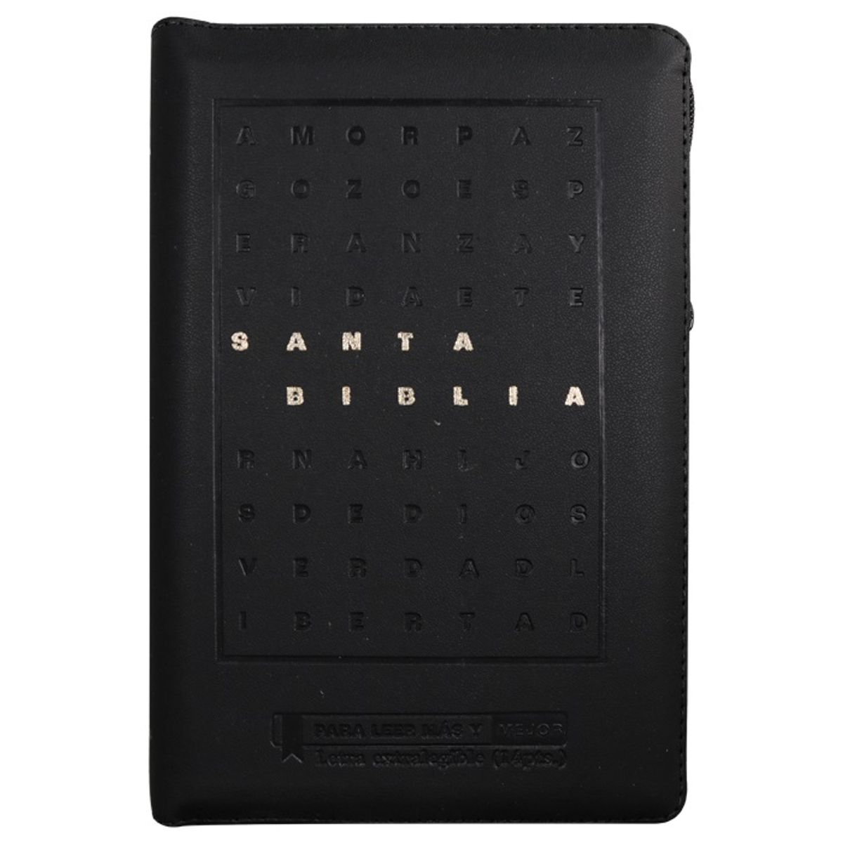 SBC - Biblia RVR Letra grande Color Negro Con Ayudas Digitales