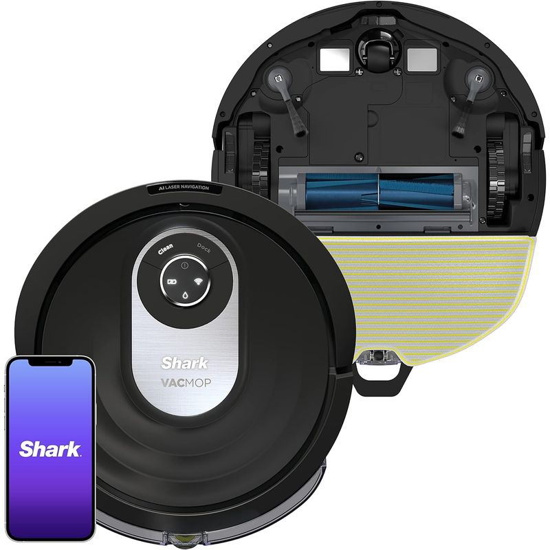 SHARK - Robot Aspirador y Mopa Shark con Navegación LiDAR 2001WD