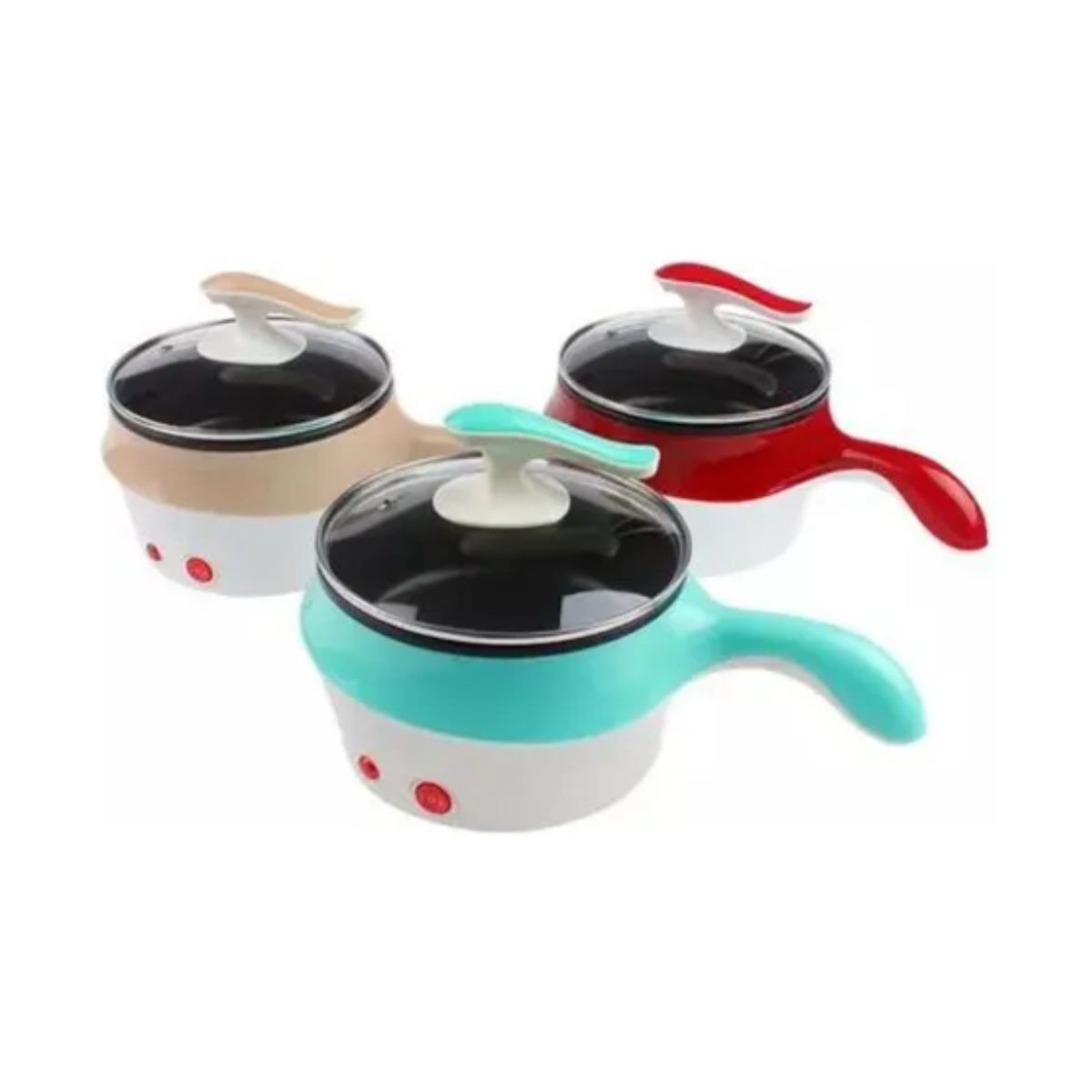 GENERICO - Mini Olla Electrica Coccion Vapor Multifuncional Hogar 2en1