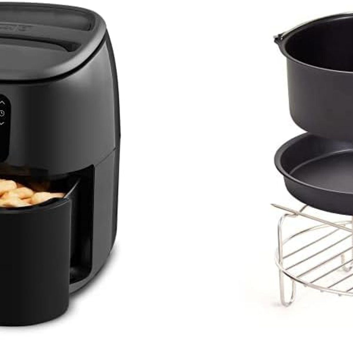 DASH - Freidora de aire DASH Tasti-Crisp con tecnología AirCrisp