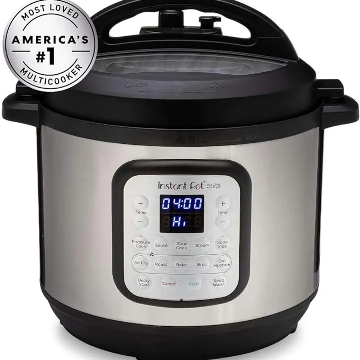 INSTANT POT - Olla a presión y freidora Instant Pot Duo Crisp 8QT 11 en 1