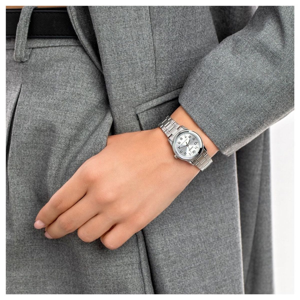 CASIO - Reloj Casio Modelo LTP-V001D-7B Diseño Elegante