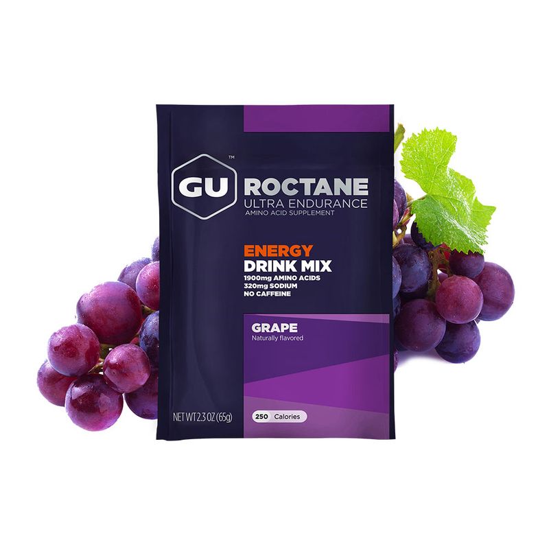 GU - Drink Mix caja x 10 unidades Uva sin cafeína