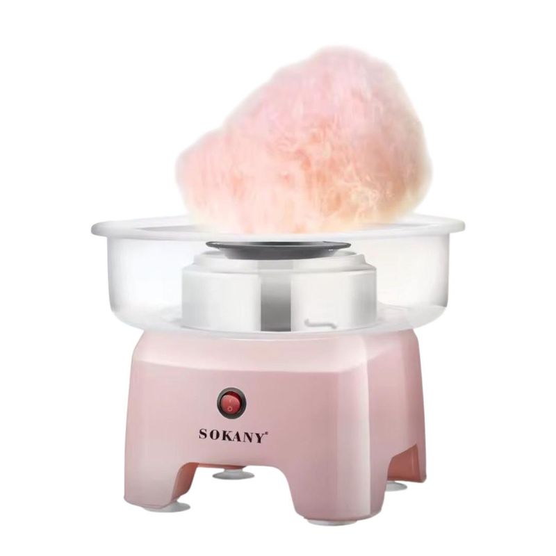 GENERICO - Máquina De Algodón De Azúcar Rosa Para Niños Nueva