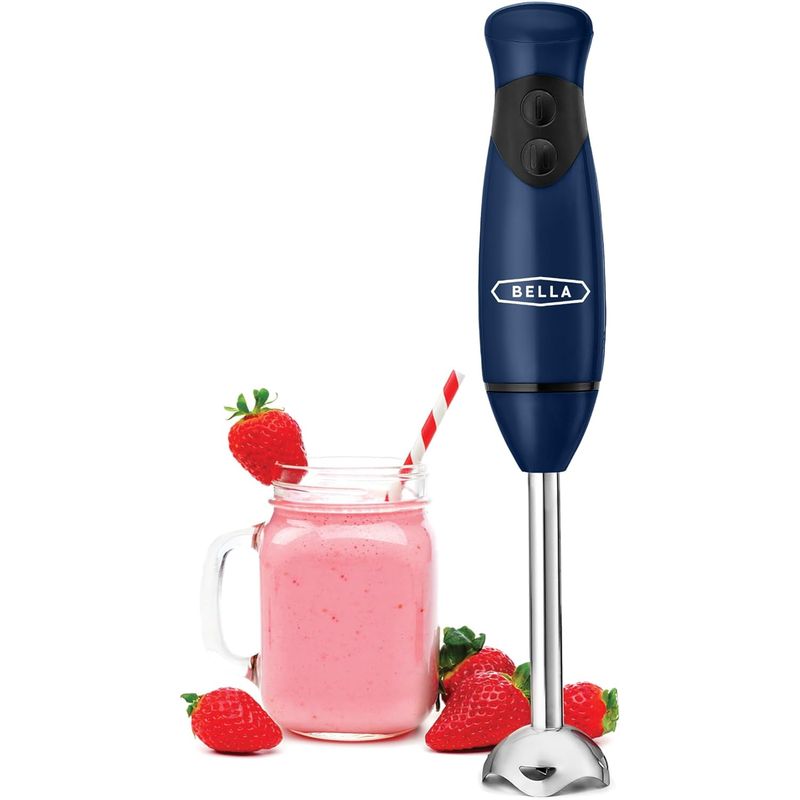 BELLA - Batidora de Mano BELLA 250W 2 Velocidades Acero Inoxidable