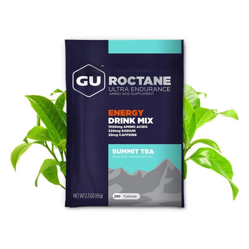 GU - Drink Mix  Caja x 10 unidades Té Cumbre cafeína 35 mg