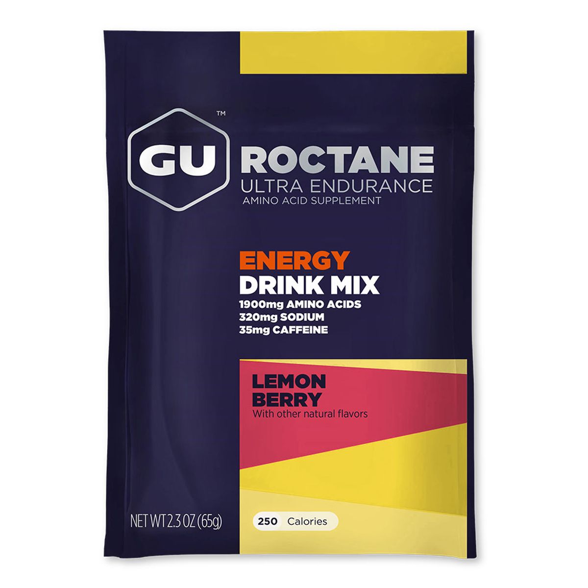 GU - Drink Mix Caja x 10 unidades Baya Limón sin cafeína