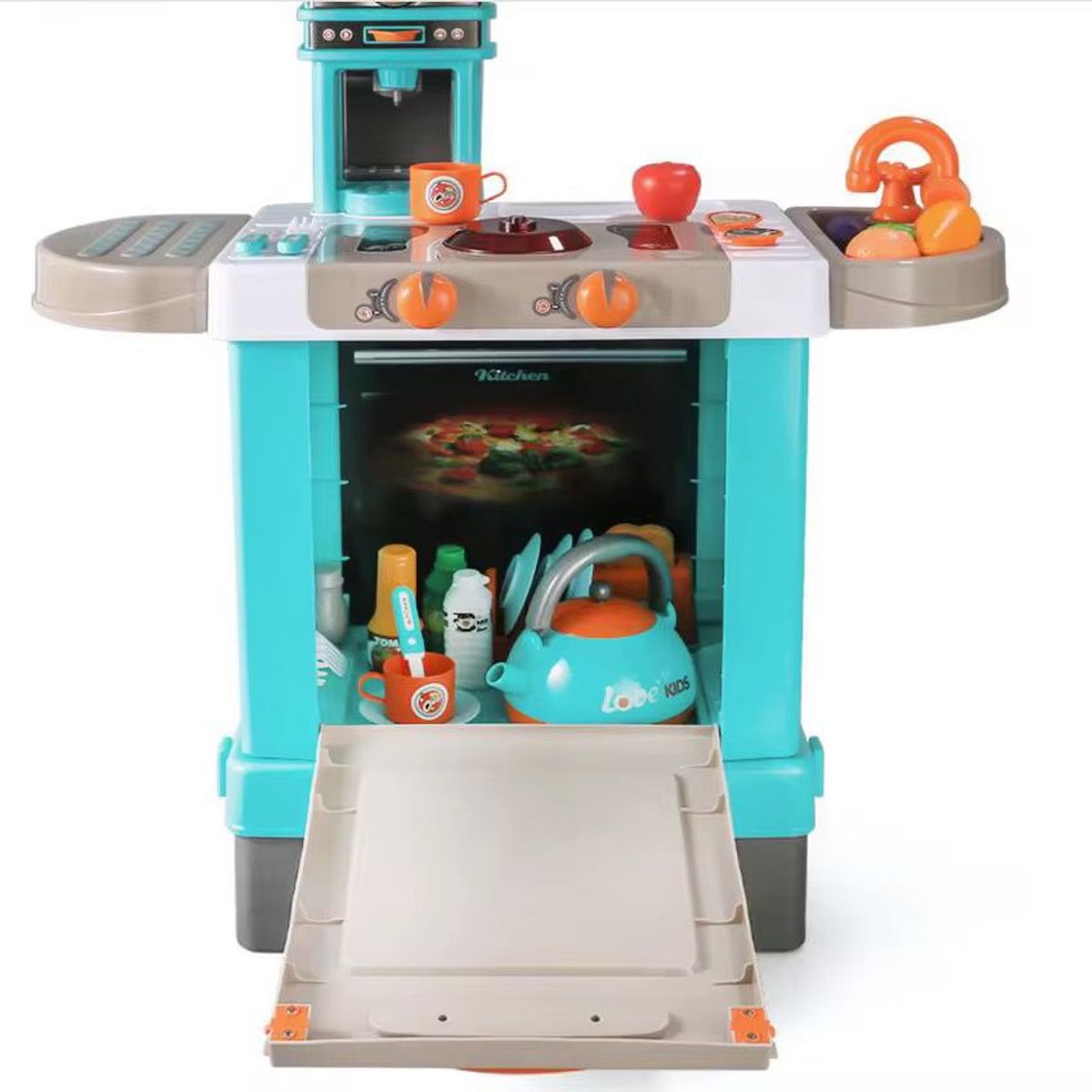 GENERICO - Juego De Cocina Little Chef Para Niños Nuevo