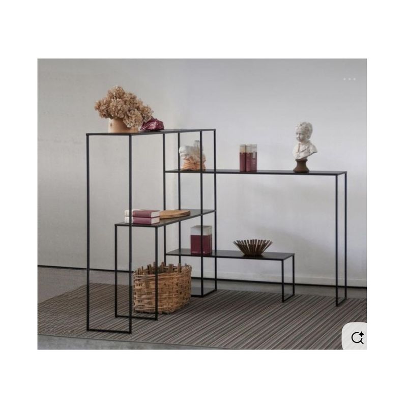 22 GRADOS DECORACION - Recibidor Consola Vitrina Slate 120x30cm