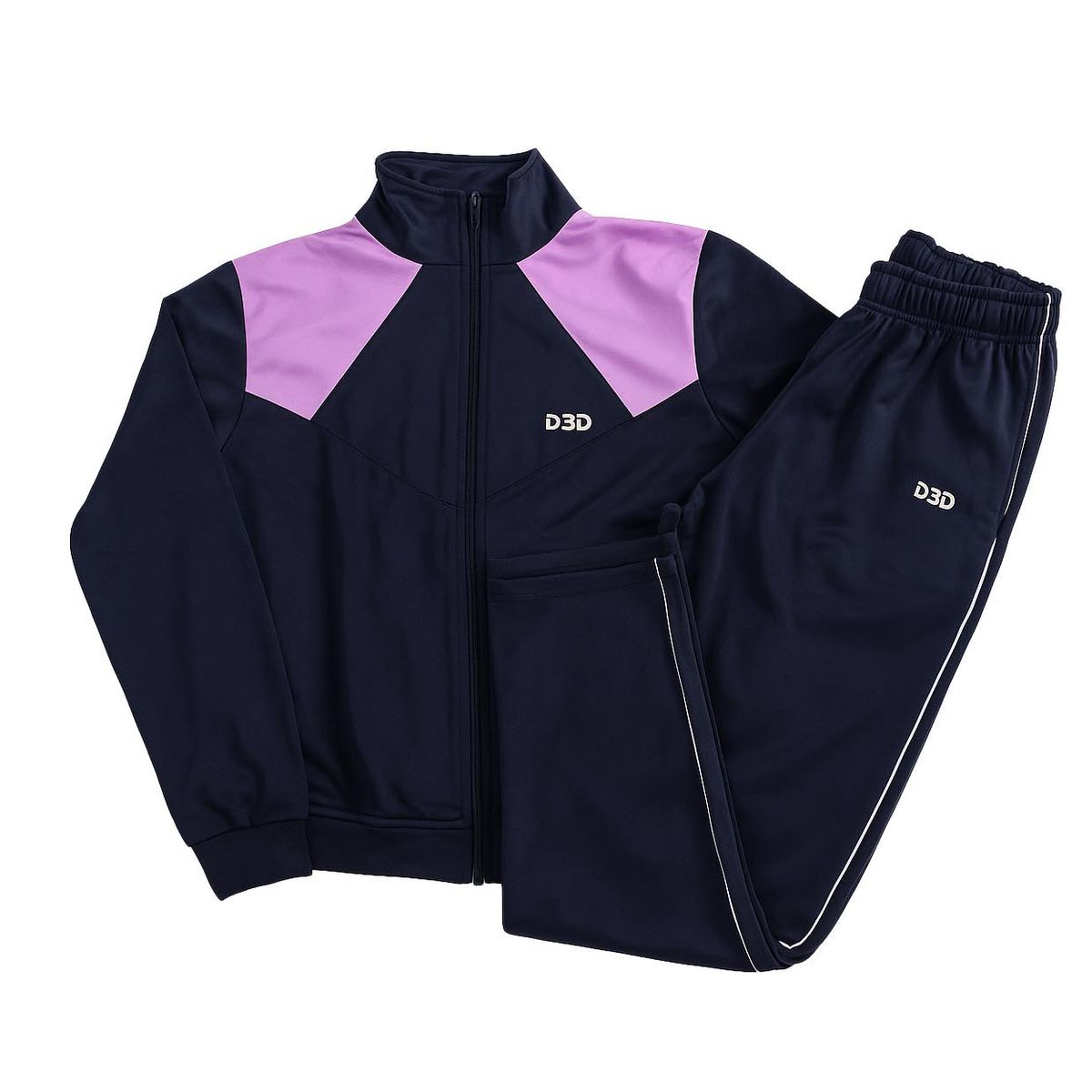 MODA EN CIRCUITO - Conjunto Deportivo o Sudadera para Mujer en Vioto Sin Capota