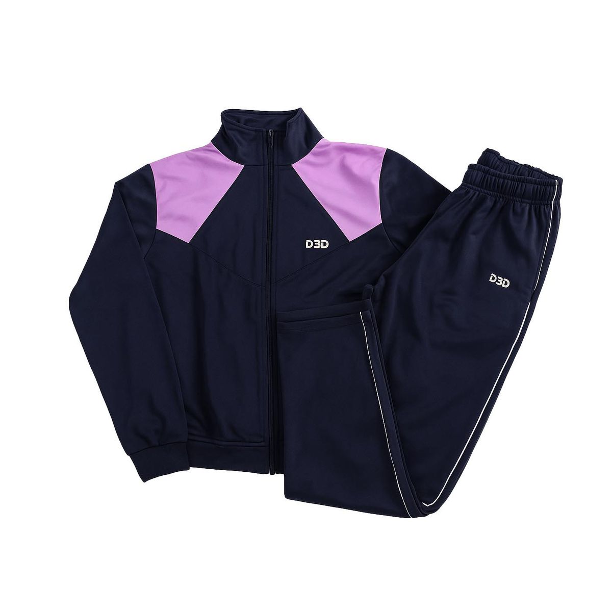 MODA EN CIRCUITO - Conjunto Deportivo o Sudadera para Mujer en Vioto Sin Capota