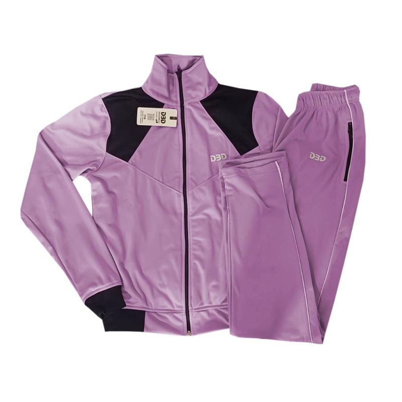 MODA EN CIRCUITO - Conjunto Deportivo o Sudadera para Mujer en Vioto Sin Capota.