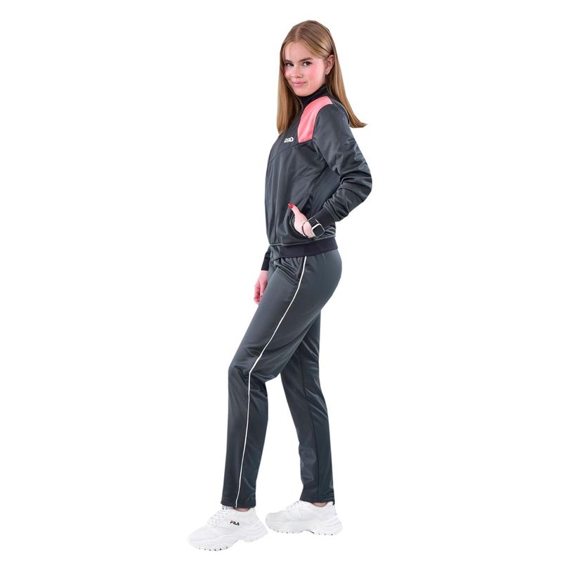 MODA EN CIRCUITO - Conjunto Deportivo o Sudadera para Mujer en Vioto Sin Capota.