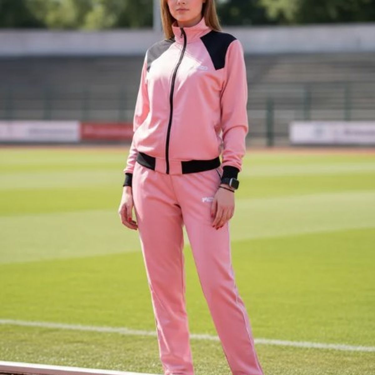 MODA EN CIRCUITO - Conjunto Deportivo o Sudadera para Mujer en Vioto Sin Capota