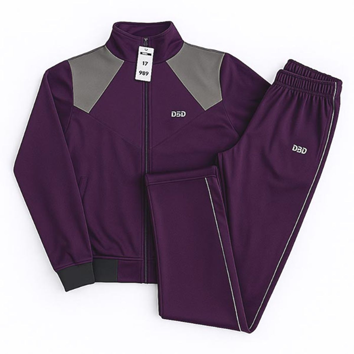 MODA EN CIRCUITO - Conjunto Deportivo o Sudadera para Mujer en Vioto Sin Capota