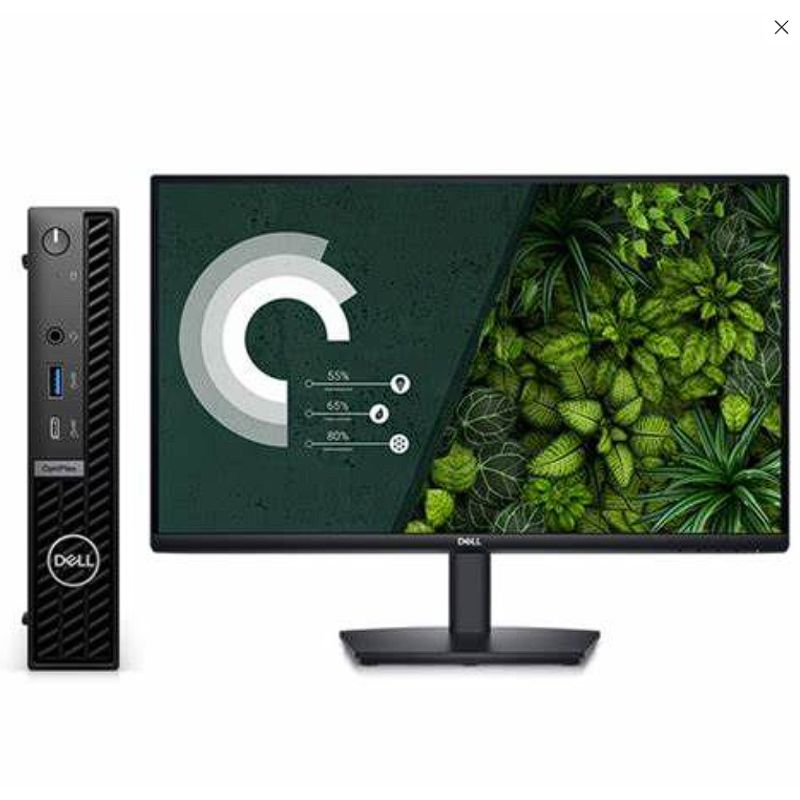 DELL - PC DELL OPTIPLEX INTEL CORE I3 14100T 8GB DDR5 256GB SSD + MONITOR 21
