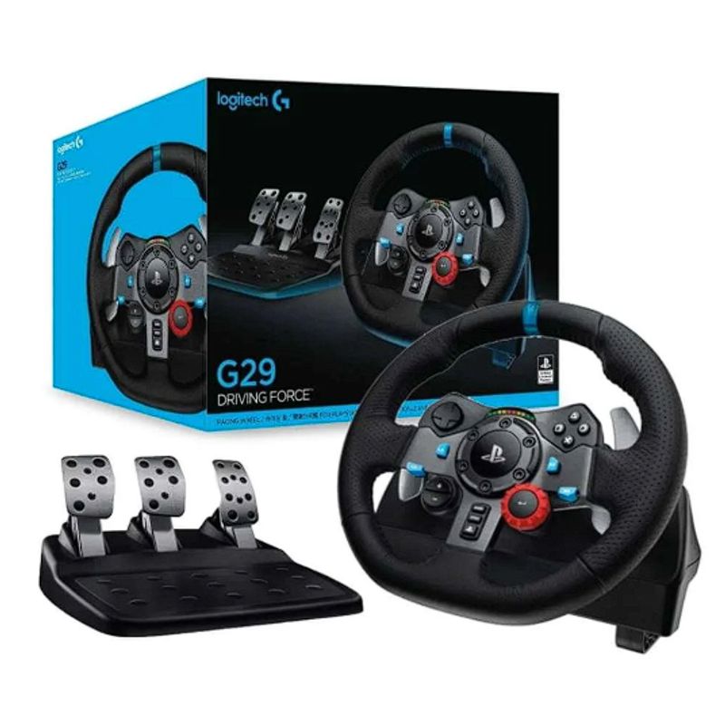 LOGITECH - TIMON GAMING LOGITECH G29 INCLUYE PEDALES PS3 PS4 PS5 PC